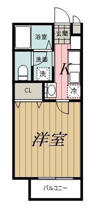 メゾン　プランドールの間取り