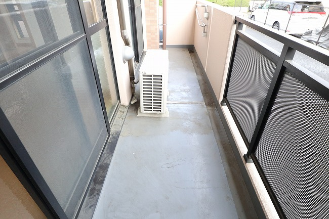 パークサイドパレスのバルコニー