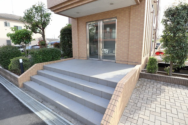 パークサイドパレスのエントランス