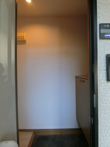 ヴィラージュ　B棟の玄関
