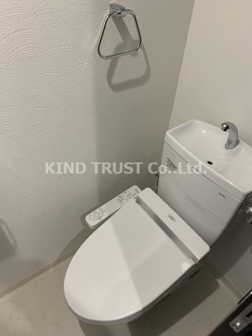 ビガーポリス397　M:COURT天神橋のトイレ