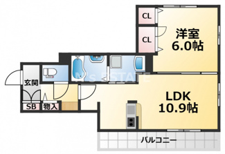 【間取り】 | ロータス湊川公園
