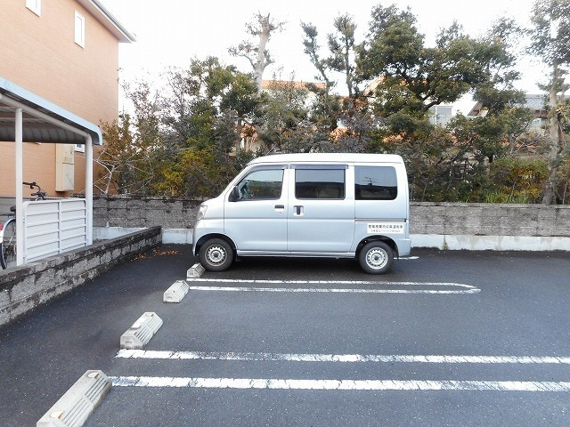 一宮市森本２丁目のアパートの駐車場|駐車場