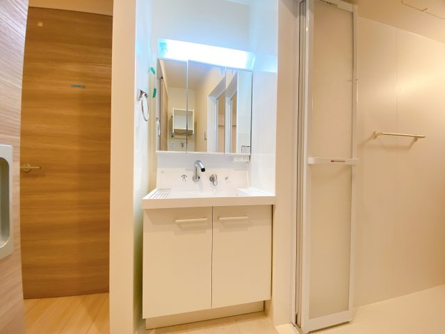 ラフィネ住吉の洗面所