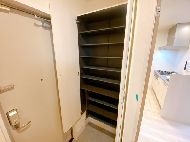 ラフィネ住吉の玄関