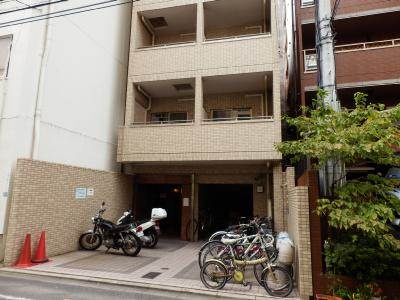ベラジオ烏丸御池の駐車場|マンション前駐輪スペース