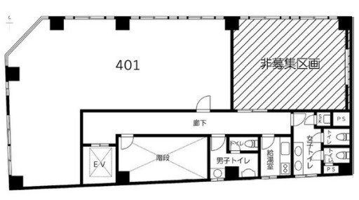 【間取り】 | 中区上前津2丁目貸事務所N