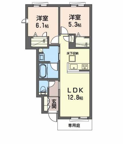 ウィステリアの間取り