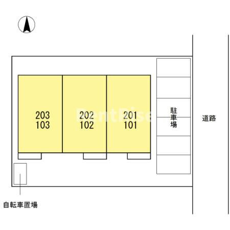 セジュールＥＸの駐車場