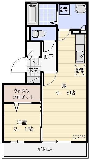 リビングタウンさくらだの間取り