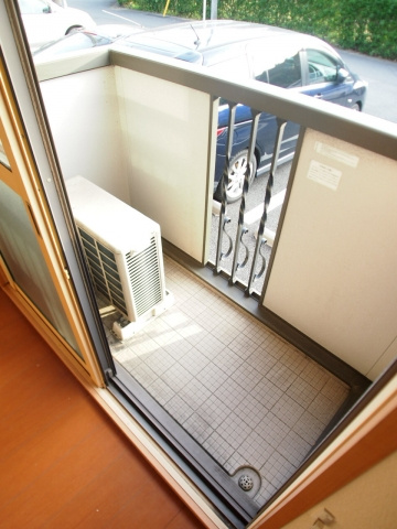 プレジールⅠのバルコニー