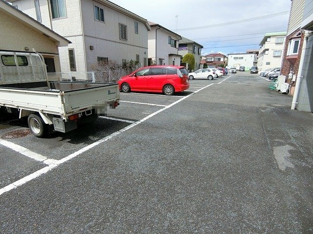 島田第7マンションの駐車場