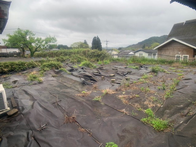 都城市高城町有水の中古一戸建の庭