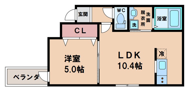 【間取り】 | フジパレス山之内Ⅲ番館