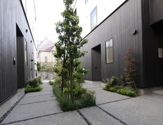 四谷アパートメントWのロビー