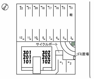 【区画図】 | グランベレオ沖野上