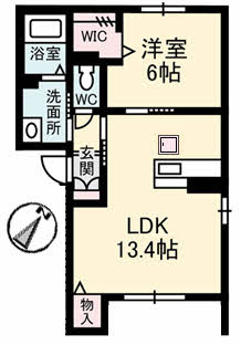 【間取り】 | グランベレオ沖野上