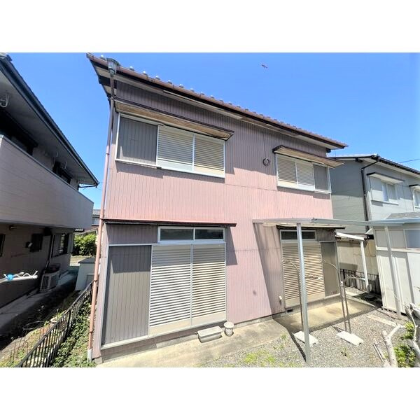 草道島戸建貸家の外観