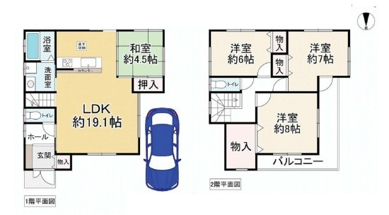 箕面市坊島5丁目　中古戸建