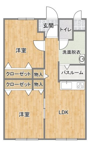 ベル･メゾン蔦の間取り