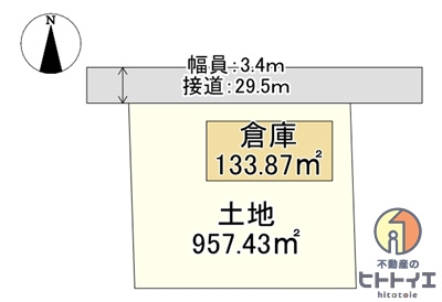 吉田作業場倉庫の間取り