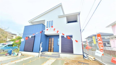 【外観】 | ケイアイリッカ稲敷郡阿見町３６期（全２棟） | ご購入までの流れ、住宅ローンのこと、保険のこと、住まいの全てを見て・聞いて・相談できる！リブパートナーズでは、お客様のご要望に真摯に耳を傾け情報をより迅速にお届けします！なんでもお気軽にお話下さい。