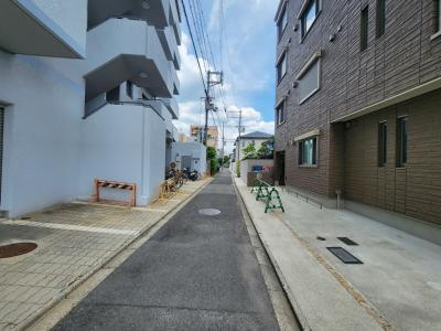 シャーメゾン住吉の周辺|前面道路