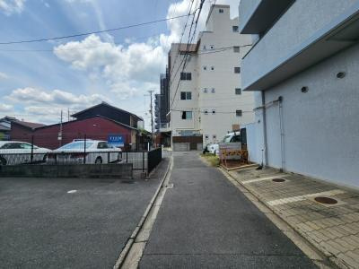 シャーメゾン住吉の地図|前面道路