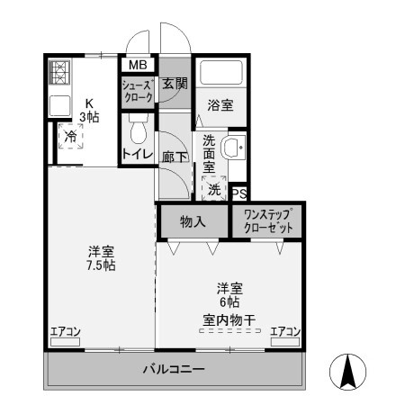 【間取り】 | サンライトレジデンス駒形