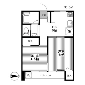 【間取り】 | 双美ビル