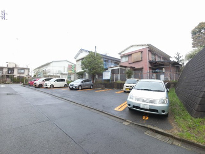 【駐車場】 | 笹下台団地９－４号棟 | 平置駐車場です。