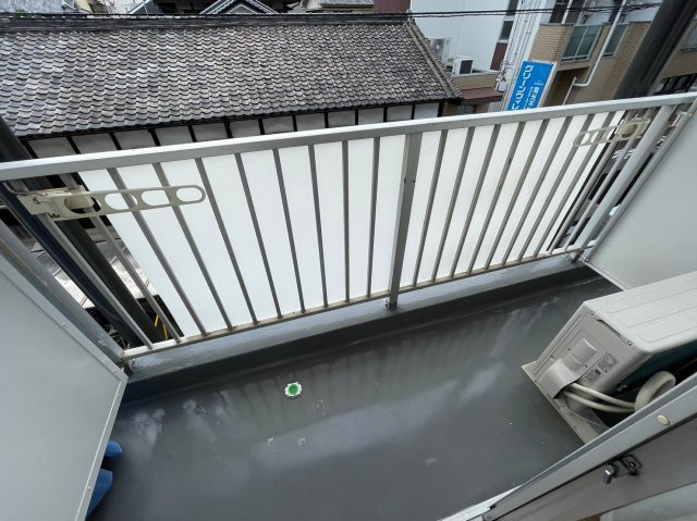 グリーンヴィレッジのバルコニー