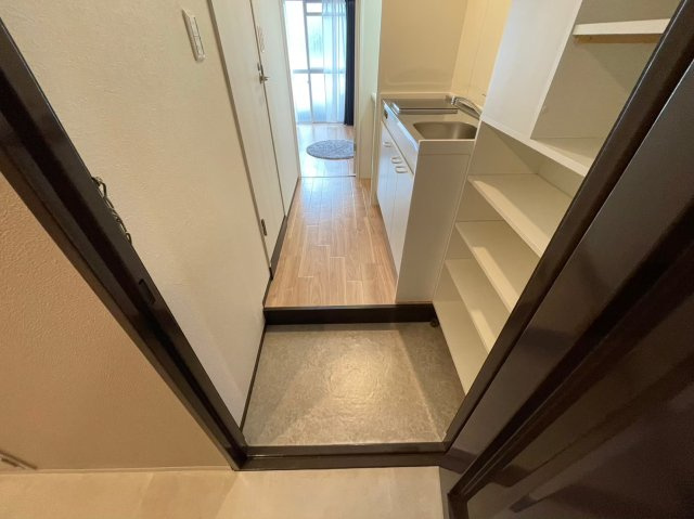 グリーンヴィレッジの玄関