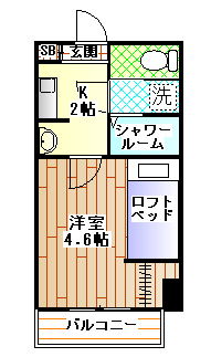 グリーンヴィレッジの間取り