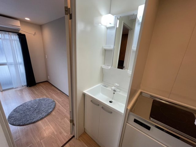 グリーンヴィレッジの独立洗面台