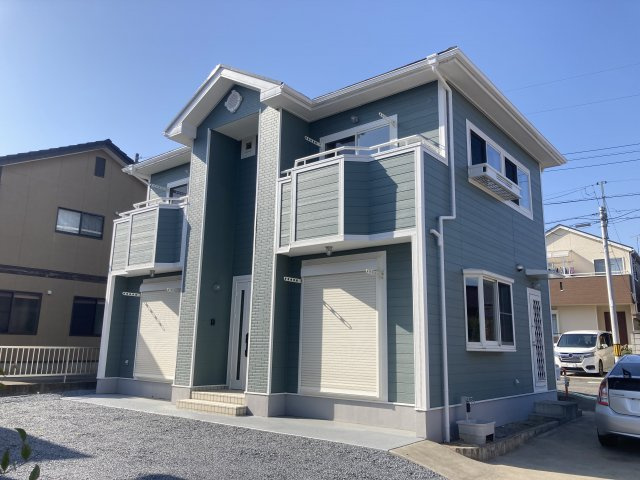 高崎市棟高町　中古住宅の外観|おしゃれな外観です