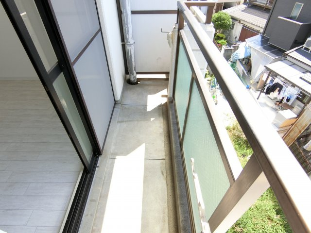 ベルネージュ峯尾のバルコニー