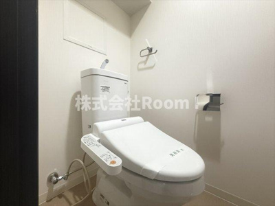 【トイレ】 | ハーツ天満橋 | ゆったりとした空間のトイレです