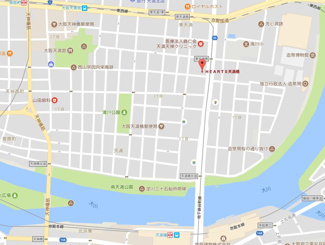 【地図】 | ハーツ天満橋