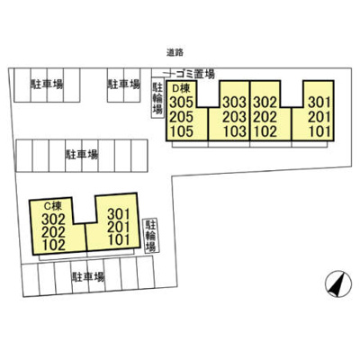【区画図】 | オーシャンヒルズC