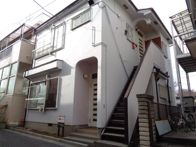 馬場ハイツの外観|落ち着いた雰囲気の外観です