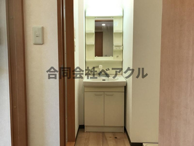 【洗面所】 | アシェンダ | 広い洗面スペース
