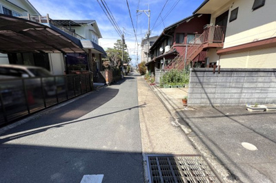 【前面道路含む現地写真】 | 宇治市槇島町薗場　注文建築　建築条件なし　土地 | 《現地》を一度ご覧になられませんか？《周辺環境》も含め、現地をご案内いたします。お気軽にお問い合わせ下さい(^^)/