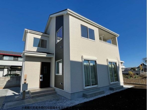 高崎市阿久津町Ⅰ期（全1棟）1号棟の外観