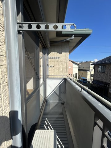 メゾン　アイ　ファミーユ　A棟のバルコニー