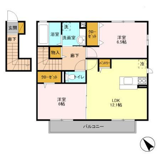 【間取り】 | サンモールB棟