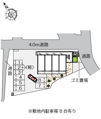 【駐車場】 | アセントグリーン小禄 