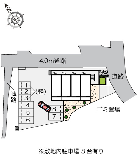 【駐車場】 | アセントグリーン小禄 