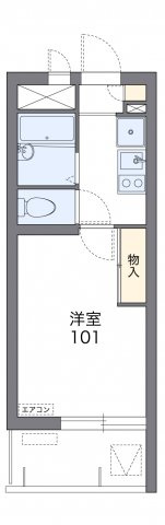 【間取り】 | トリビュート久米 