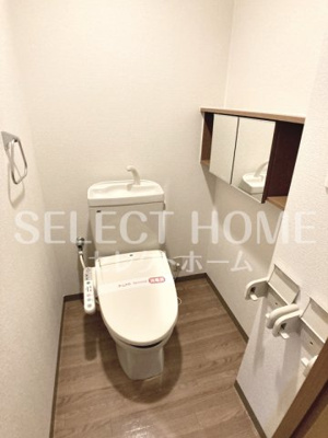 【トイレ】 | ガーデンハーツ | 落ち着いた色調のトイレです